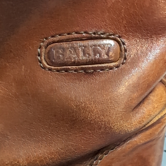 Bally Brown Leather Boots With Laces - Picture 3 of 9